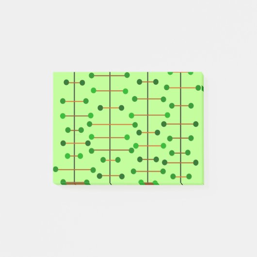 Post-it® Arbres atomiques  (Devant)