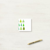 Post-it® Arbres de Noël (Sur un bureau)