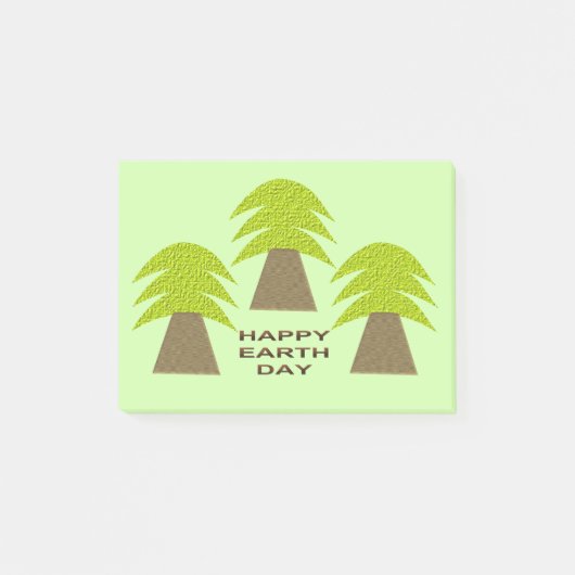 Post-it® Arbres jours des terres (Devant)