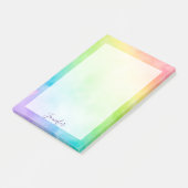 Post-it® Arc-en-ciel aquarelle violet rose (Incliné)