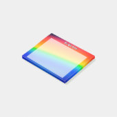 Post-it® Arc-en-ciel coloré (Incliné)