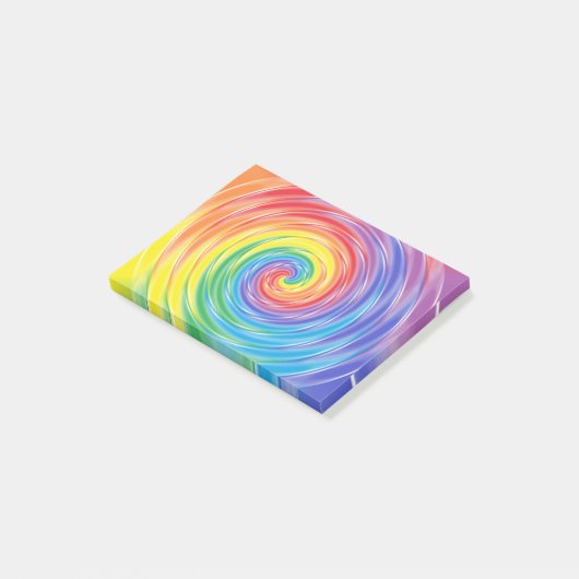 Post-it® Arc-en-ciel de rotation (Incliné)