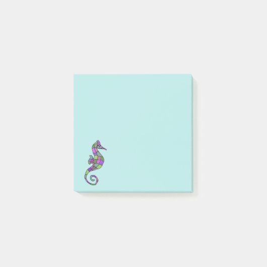 Post-it® Arc-en-ciel d'hippocampe (Devant)