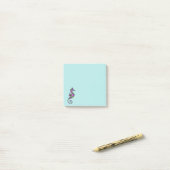 Post-it® Arc-en-ciel d'hippocampe (Sur un bureau)