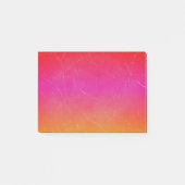 Post-it® Arc-en-ciel Gradient Art Abstrait (Devant)