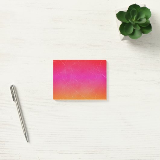 Post-it® Arc-en-ciel Gradient Art Abstrait (Bureau)