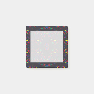Post-it® Arc-en-ciel Spectroscopique Abstrait Gouache Art