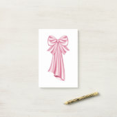 Post-it® arc rose magnifique (Sur un bureau)