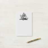 Post-it® Archange Guerrier (Sur un bureau)