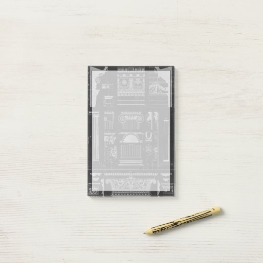 Post-it® Architecture graphique IV (Sur un bureau)