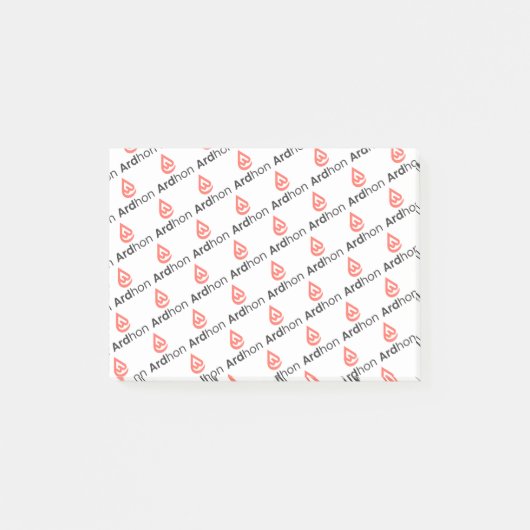 Post-it® Ardhon - wear your style, your way throw pillow (Devant)