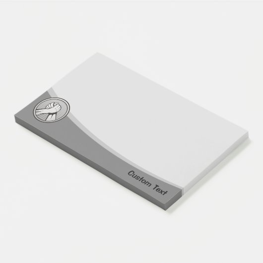 Post-it® Argent de lutte contre les bras (Incliné)