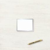 Post-it® Argent élégant (Sur un bureau)