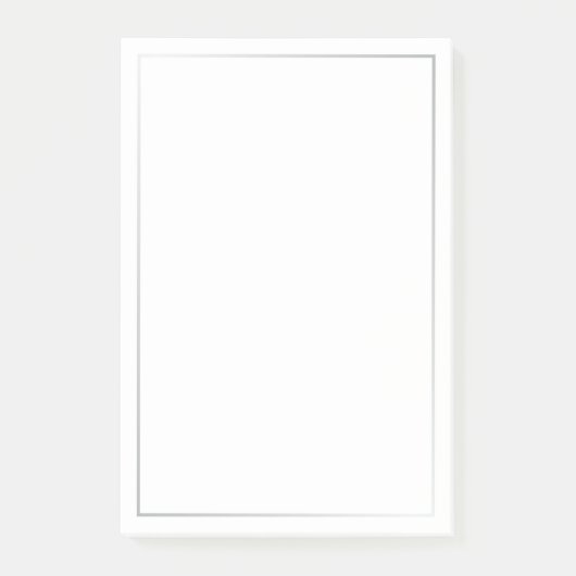 Post-it® Argent élégant (Devant)
