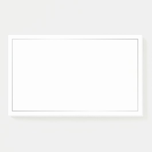 Post-it® Argent élégant (Devant)