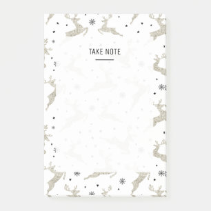 Post-it® Argent Reindees