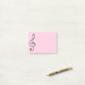 Post-it® "argentez" la protection de notes collante de clef (Sur un bureau)