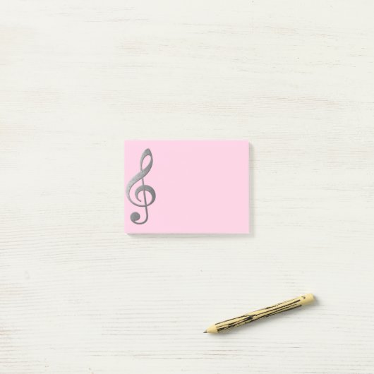 Post-it® "argentez" la protection de notes collante de clef (Sur un bureau)