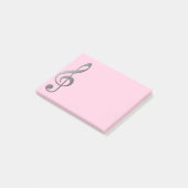 Post-it® "argentez" la protection de notes collante de clef (Incliné)