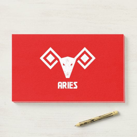 Post-it® Aries (Sur un bureau)