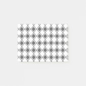 Post-it® Arlequin gris (Devant)