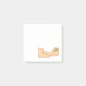 Post-it® Armes croisées (Devant)