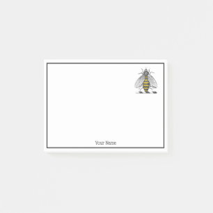 Post-it® Armoiries de l'abeille Vintage héraldique Preppy E