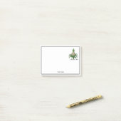 Post-it® Armoiries de Preppy Heraldic (Sur un bureau)