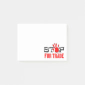 Post-it® Arrêter le commerce de la fourrure (Devant)