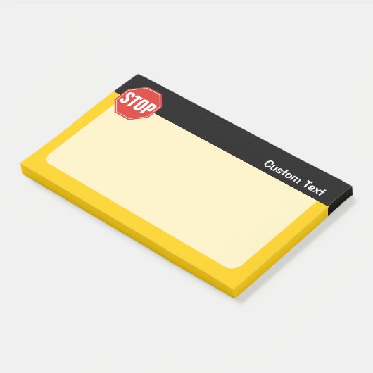 POST-IT® ARRÊTER LE SIGNE (Incliné)