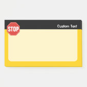 POST-IT® ARRÊTER LE SIGNE (Devant)