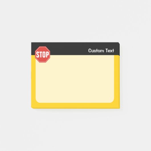 POST-IT® ARRÊTER LE SIGNE (Devant)