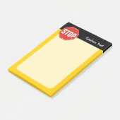 POST-IT® ARRÊTER LE SIGNE (Incliné)