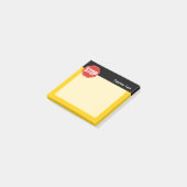 POST-IT® ARRÊTER LE SIGNE (Incliné)
