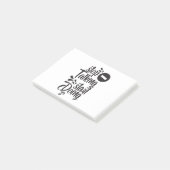 Post-it® Arrêtez de parler commencer à faire (Incliné)