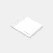 Post-it® Arrière - plan abstrait avec de petites taches (Incliné)