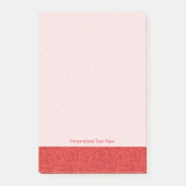 Post-it® Arrière - plan abstrait de roses rouges (Devant)