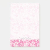 Post-it® Arrière - plan aux coeurs (Devant)