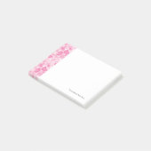 Post-it® Arrière - plan avec des coeurs (Incliné)