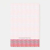 Post-it® Arrière - plan avec des rayures dans rétros 3 (Devant)