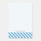 Post-it® arrière - plan Bleu-blanc de carrés (Devant)