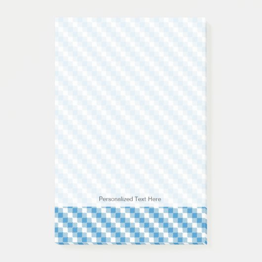 Post-it® arrière - plan Bleu-blanc de carrés (Devant)