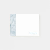 Post-it® Arrière - plan bleu de marbre de texture (Devant)