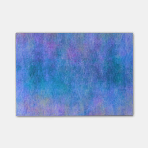 Post-it® Arrière - plan bleu pourpre de texture d'aquarell