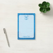 Post-it® Arrière - plan Blue Lyre (Bureau)
