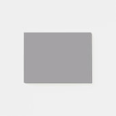 Post-it® Arrière - plan couleur gris Titane Tendance (Devant)
