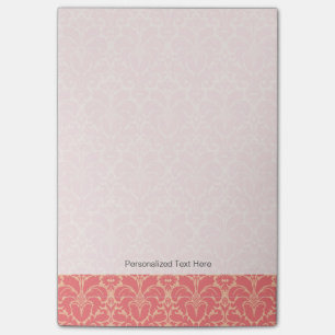 Post-it® arrière - plan damassé de style baroque