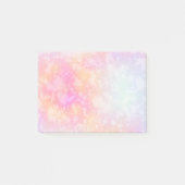 Post-it® Arrière - plan d'aquarelle Abstraite rose et orang (Devant)