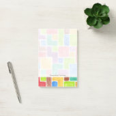 Post-it® Arrière - plan d'aquarelle peint par résumé. 2 (Bureau)
