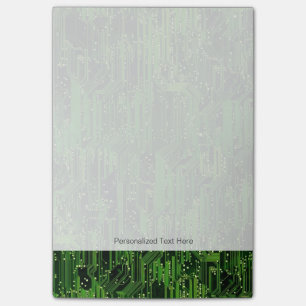 Post-it® arrière - plan de carte de circuit